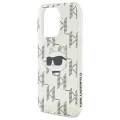 Etui Karl Lagerfeld IML Choupette Head Electroplated na iPhone 16 Pro Max - przezroczyste