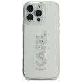 Etui Karl Lagerfeld IML Rhinestones Logo na iPhone 16 Pro Max 6.9" - przezroczyste