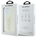 Etui Karl Lagerfeld IML Rhinestones Logo na iPhone 16 Pro Max 6.9" - przezroczyste