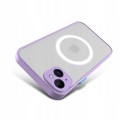 ETUI MATOWE MAGSAFE OCHRONA APARATU DO IPHONE 15 PLUS - PURPLE