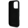 Etui Karl Lagerfeld HC Grained PU Cardslot Metal Elong na iPhone 16 Pro Max - czarne