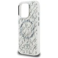 Etui Karl Lagerfeld IML Karl Script Pattern MagSafe na iPhone 16 Pro Max - białe