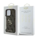 Etui Guess 4G Big Logo na iPhone 16 Pro - brązowe