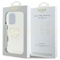 Etui Guess IML Heart na iPhone 16 Pro - przezroczyste