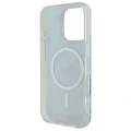 Etui Guess IML 4G MagSafe na iPhone 16 Pro - niebieskie