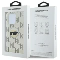 Etui Karl Lagerfeld IML Karl Head Electroplated na iPhone 16 Pro - przezroczyste