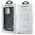 Etui Karl Lagerfeld Zebra With Cord na iPhone 16 Pro - fioletowe