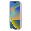 Etui Guess 4G Flowers Print MagSafe na iPhone 16 Pro 6.3" - różowe