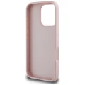 Etui Guess Grained Big 4G Logo Small Classic Logo na iPhone 16 Pro - różowe