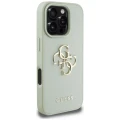 Etui Guess Grained Big 4G Logo Small Classic Logo na iPhone 16 Pro - zielone