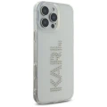 Etui Karl Lagerfeld IML Rhinestones Logo na iPhone 16 Pro - przezroczyste