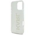 Etui Karl Lagerfeld IML Rhinestones Logo na iPhone 16 Pro - przezroczyste