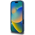 Etui Guess Grained Roses Big 4G logo na iPhone 16 Pro - niebieskie