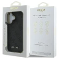 Etui Guess 4G Charms Collection na iPhone 16 Plus - czarne