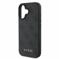 Etui Guess 4G Classic na iPhone 16 - czarny