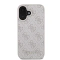 Etui Guess 4G Classic na iPhone 16 - różowe