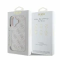 Etui Guess 4G Classic na iPhone 16 - różowe