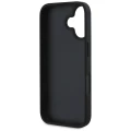 Etui Guess Grained Big 4G Logo Small Classic Logo na iPhone 16 - czarne