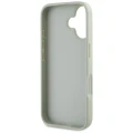 Etui Guess Grained Big 4G Logo Small Classic Logo na iPhone 16 - zielone