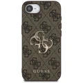 Etui Guess 4G Big Logo na iPhone 16e - brązowe