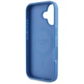 Etui Guess 4G Circle Classic Logo MagSafe na iPhone 16 - niebieskie