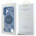 Etui Guess 4G Circle Classic Logo MagSafe na iPhone 16 - niebieskie