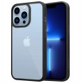 Etui do iPhone 13 Pro, przeźroczysty tył, kolorowe ramki