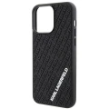 Etui Karl Lagerfeld 3D Rubber Multi Logo na iPhone 15 Pro Max - czarne