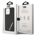 Etui Karl Lagerfeld 3D Rubber Multi Logo na iPhone 15 Pro Max - czarne