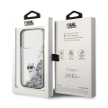 Etui Karl Lagerfeld Liquid Glitter Choupette do iPhone 15 Pro Max - przezroczyste
