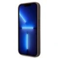 Etui Guess 4G Big Metal Logo do iPhone 15 Pro Max - brązowe