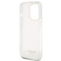 Etui Guess IML Faceted Mirror Disco Iridescent do iPhone 15 Pro Max - różowe