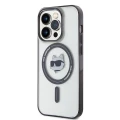 Etui Karl Lagerfeld IML Choupette's Head MagSafe do iPhone 15 Pro Max - przezroczyste