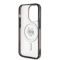 Etui Karl Lagerfeld IML Choupette's Head MagSafe do iPhone 15 Pro Max - przezroczyste