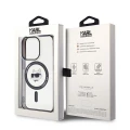 Etui Karl Lagerfeld IML Choupette's Head MagSafe do iPhone 15 Pro Max - przezroczyste