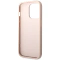 Etui Guess 4G Big Metal Logo do iPhone 15 Pro Max - różowe