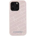 Etui Karl Lagerfeld Quilted K Pattern na iPhone 15 Pro Max - różowe