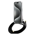 Etui Guess Crossbody Cord 4G Print na iPhone 15 Pro Max - czarne