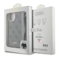 Etui Guess Crossbody Cord 4G Print na iPhone 15 Pro Max - brązowe