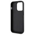 Etui Guess 4G Printed Stripes MagSafe na iPhone 15 Pro Max - czarne