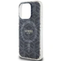 Etui Guess IML GCube MagSafe na iPhone 15 Pro Max - czarne