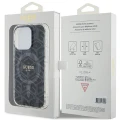 Etui Guess IML GCube MagSafe na iPhone 15 Pro Max - czarne
