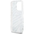Etui Karl Lagerfeld IML Zebra Pattern & Cord na iPhone 15 Pro Max - czarne