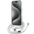 Etui Karl Lagerfeld IML Choupette Head&Cord MagSafe na iPhone 15 Pro Max - przezroczyste