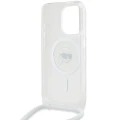 Etui Karl Lagerfeld Crossbody IML Karl Head MagSafe na iPhone 15 Pro Max - przezroczyste