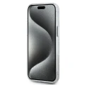 Etui Karl Lagerfeld IML Monogram Karl & Choupette Head MagSafe na iPhone 15 Pro Max - przezroczyste