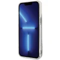 Etui Guess IML 4G MagSafe na iPhone 15 Pro Max - brązowe