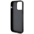 Etui Guess Rhinestone Metal Logo na iPhone 15 Pro - różowe
