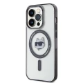 Etui Karl Lagerfeld IML Choupette's Head MagSafe na iPhone 15 Pro - przezroczyste