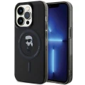 Etui Karl Lagerfeld IML Ikonik MagSafe na iPhone 15 Pro - czarne